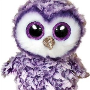 Last One 🚨 Ty Beanie Boos Moonlight the owl
